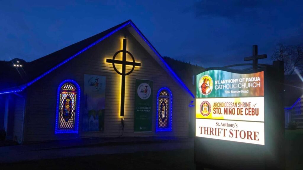 New Parish Sign